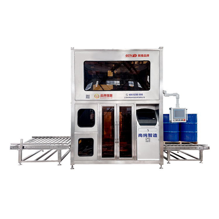 Barili 200L è Barili IBC Partanu Una Macchina di Riempimentu di Liquidi Chimici Completamente Automatica