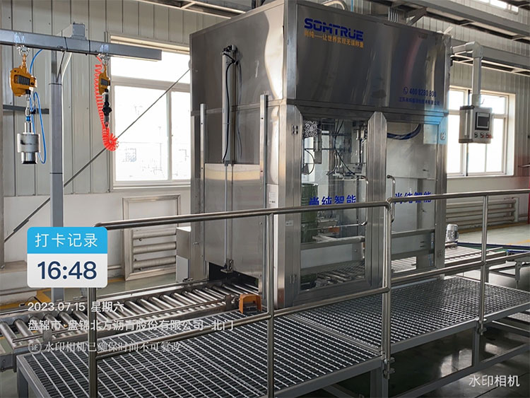 Somtrue Automation Excels in Shandong Fushun Chemical Project: Integrazione senza saldatura di una linea di riempimentu completamente automatica 200L